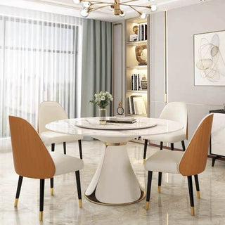 Capella II Sintered Stone Round Dining Table Singapore