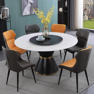Capella Sintered Stone Round Dining Table Singapore
