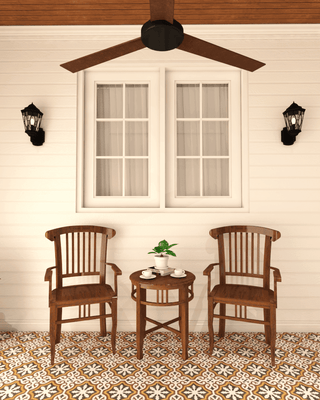 Megafurniture | Capri Teak Tea Set | Tea Set