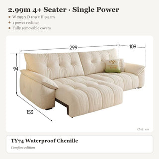 2.99m 4+ Seater · Single Power