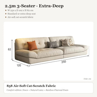 2.5m 3-Seater · Extra-Deep