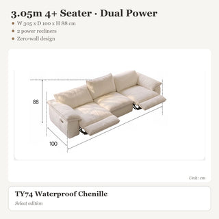 3.05m 4+ Seater · Dual Power