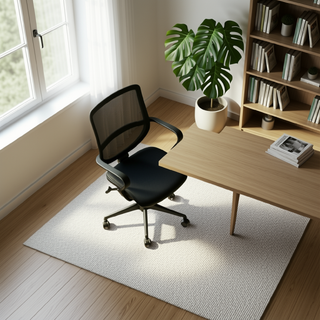 Celeste Black Mesh Office Chair