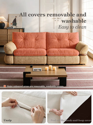 All covers removable and washable