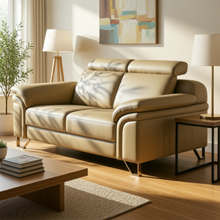 Chicago Faux Leather Sofa