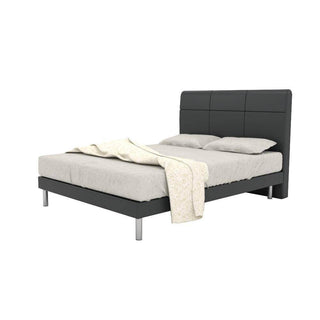 City Faux Leather Bed Frame Singapore