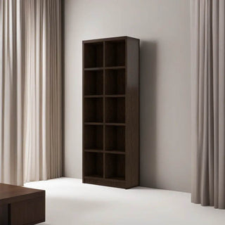 Claiborne Walnut Open Bookshelf Singapore