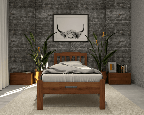 Cole Wooden Bed Singapore