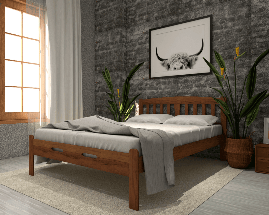 Colern Wooden Bed Singapore
