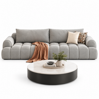 Cotton Fabric Sofa by Esteller (Pet Friendly)