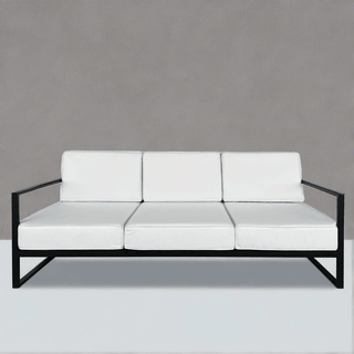 Cove 3 Seater Off White Outdoor Sofa by Zest Livings Singapore