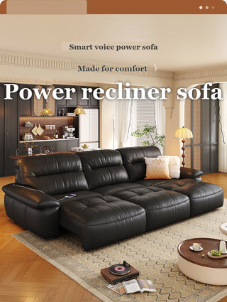 Power recliner sofa