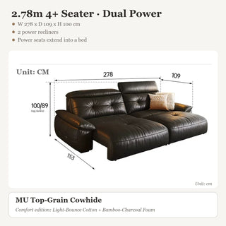 2.78m 4+ Seater · Dual Power