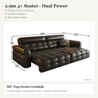 2.9m 4+ Seater · Dual Power