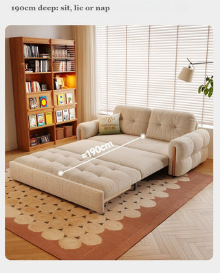 190 cm deep: sit, lie or nap