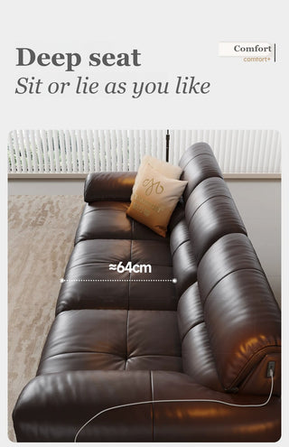 64 cm deep seat