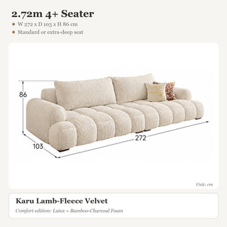 2.72m 4+ Seater