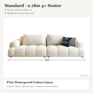 Standard · 2.18m 4+ Seater