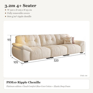 3.2m 4+ Seater