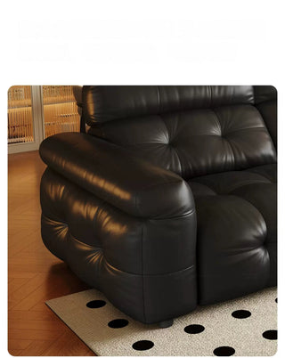 Voroona Genuine Leather Sofa, view 6