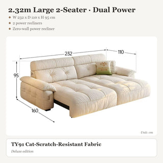 2.32m Large 2-Seater · Dual Power