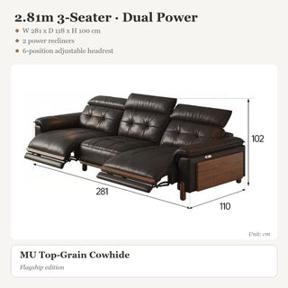 2.81m 3-Seater · Dual Power