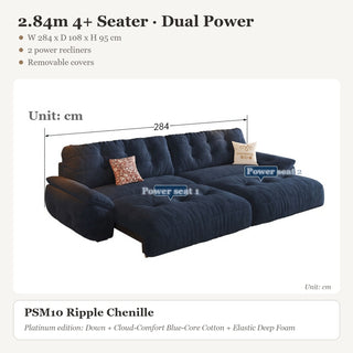 2.84m 4+ Seater · Dual Power