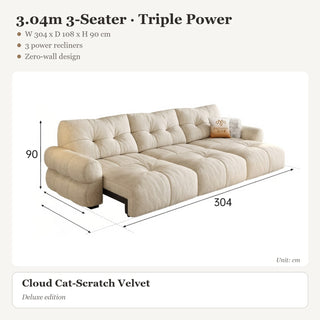 3.04m 3-Seater · Triple Power