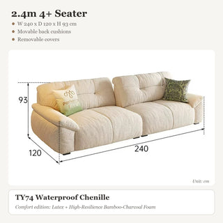 2.4m 4+ Seater