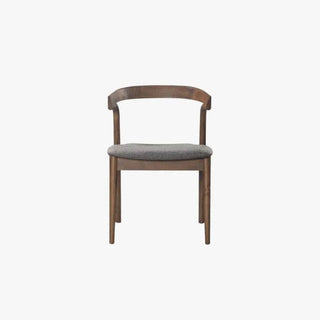 Daisy Grey Fabric Wooden Dining Chair Singapore