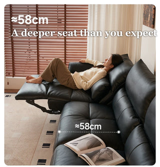 58 cm deep seat