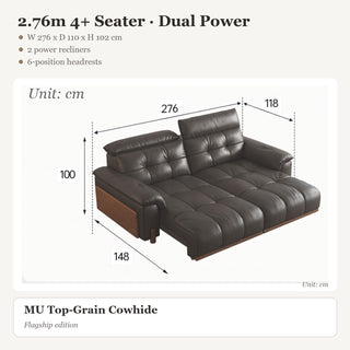 2.76m 4+ Seater · Dual Power