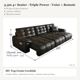 3.3m 4+ Seater · Triple Power · Voice + Remote