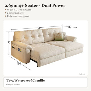 2.69m 4+ Seater · Dual Power