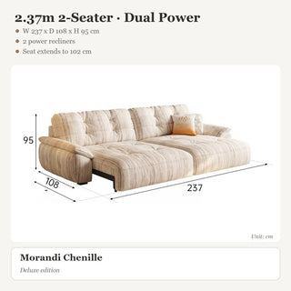 2.37m 2-Seater · Dual Power
