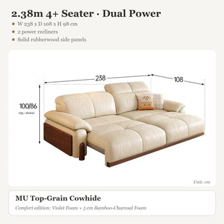 2.38m 4+ Seater · Dual Power
