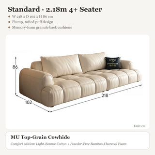 Standard · 2.18m 4+ Seater