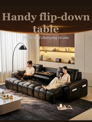 Flip-down table