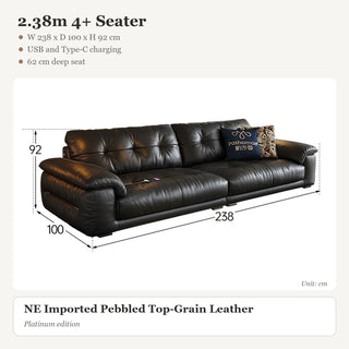 2.38m 4+ Seater