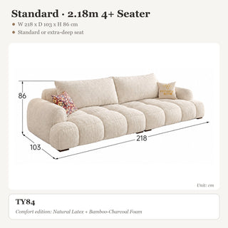 Standard · 2.18m 4+ Seater