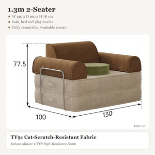 1.3m 2-Seater