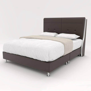 Deena Faux Leather Bed Frame Singapore