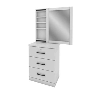 Megafurniture | Demetrius White Dressing Table | Dressing Table