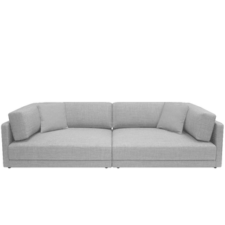 Dennis 3 Seater Modular Fabric Sofa - EcoClean by Zest Livings (Eco Clean | Water Repellent) Singapore