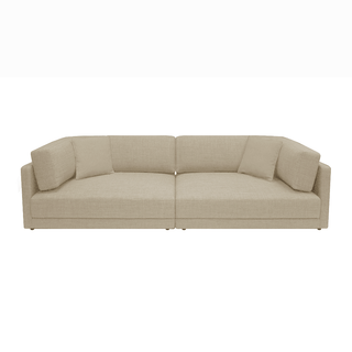 Dennis 3 Seater Modular Fabric Sofa - EcoClean by Zest Livings (Eco Clean | Water Repellent) Singapore