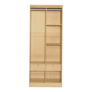 Megafurniture | Devereau Glass Open Door Wardrobe | Open Door Wardrobe