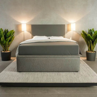 Devonne Grey Fabric Storage Bed (Pet Friendly & Water Repellent) Singapore