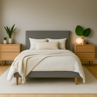 Devonne Fabric Divan (Water Repellent) + Somnuz® Memory Foam Mattress (Single & Super Single only)