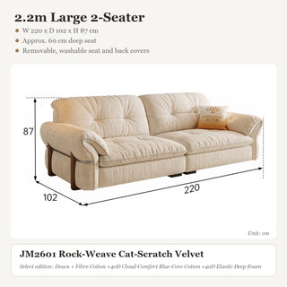 2.2m Large 2-Seater