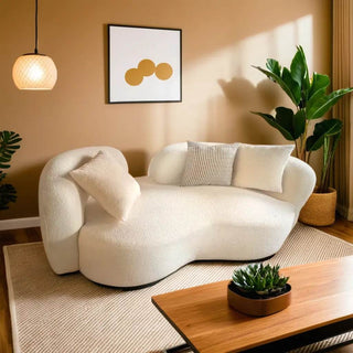 Dovey Fabric Loveseat Sofa Singapore